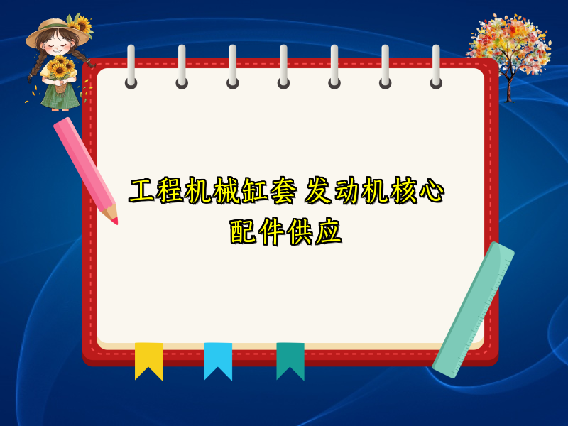 工程机械缸套 发动机核心配件供应